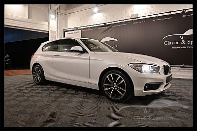 BMW 116i FACELIFT Hatch Blanche EURO 6b Essence 