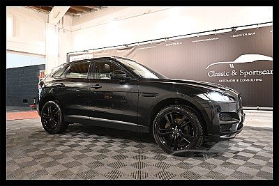 Jaguar F-Pace 2.0 D AWD LUXURY Black Edition Euro 6b 