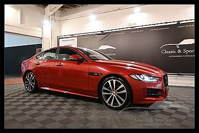 Jaguar XE 2.0 D AWD R-SPORT Red Euro 6b 