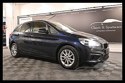 BMW 218d Active Tourer Manuelle Bleue Euro 6b 