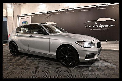 BMW 116i Facelift Sport Benzine Silver Euro 6b 