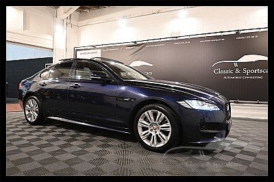 Jaguar XF 2.0 D AWD R-SPORT Blue Euro 6b 